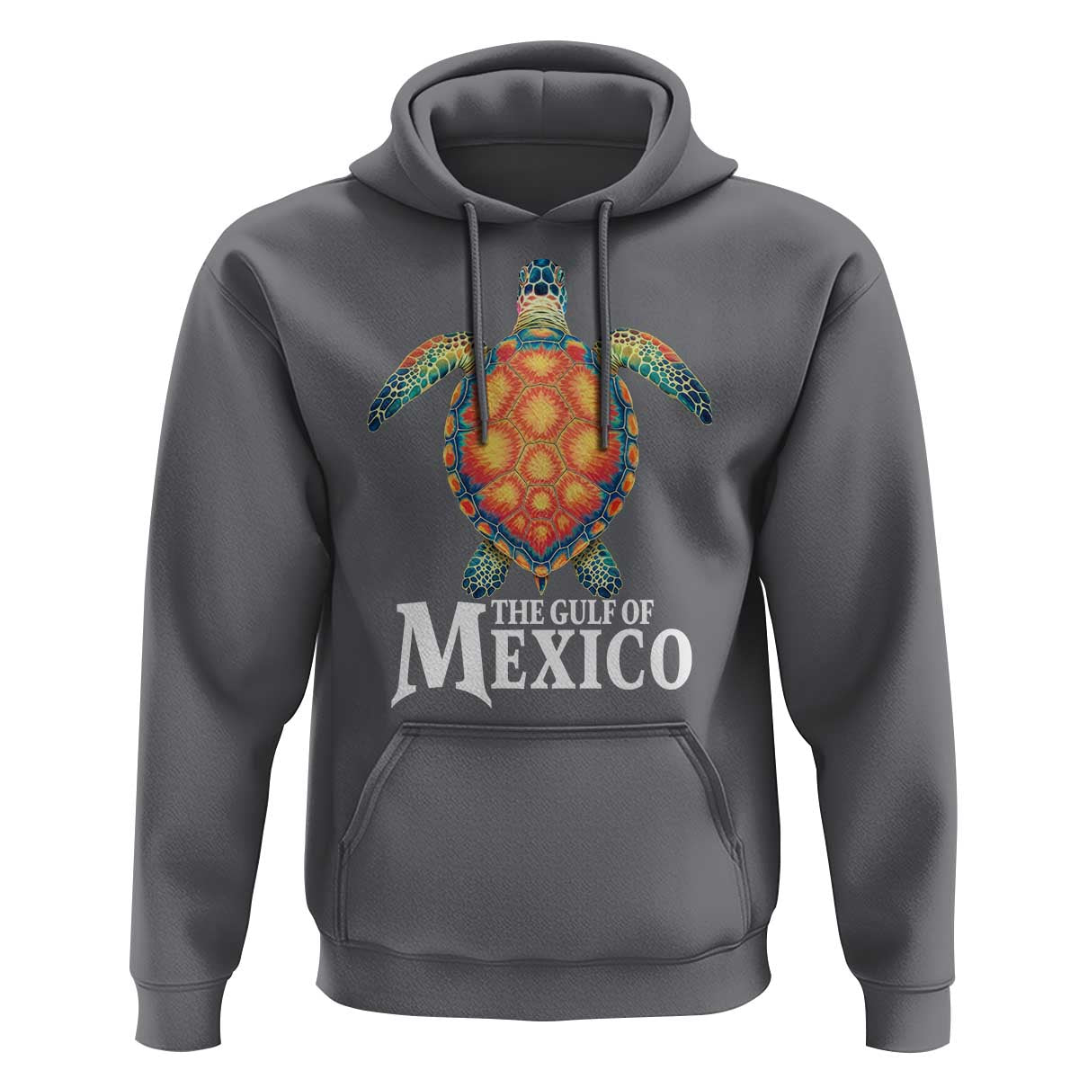 The Gulf Of Mexico Hoodie Sea Turtle Graphic Forever Never Forget