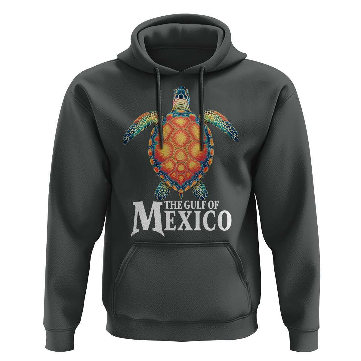 The Gulf Of Mexico Hoodie Sea Turtle Graphic Forever Never Forget