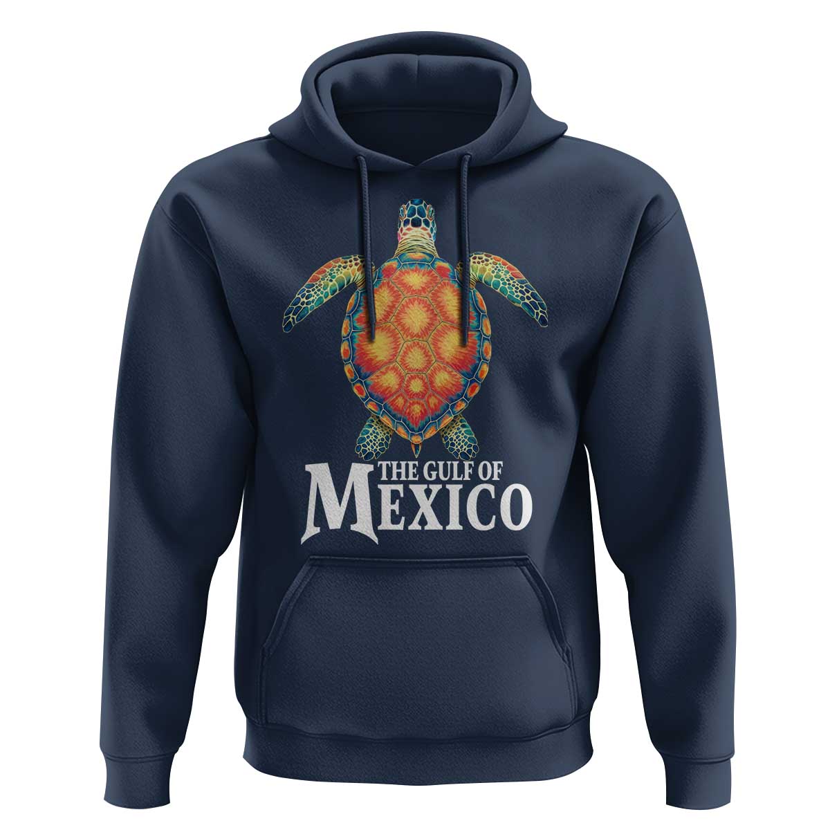 The Gulf Of Mexico Hoodie Sea Turtle Graphic Forever Never Forget