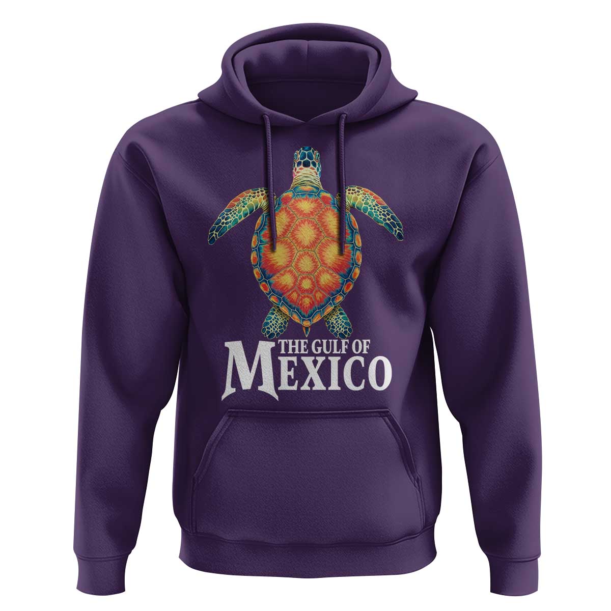 The Gulf Of Mexico Hoodie Sea Turtle Graphic Forever Never Forget