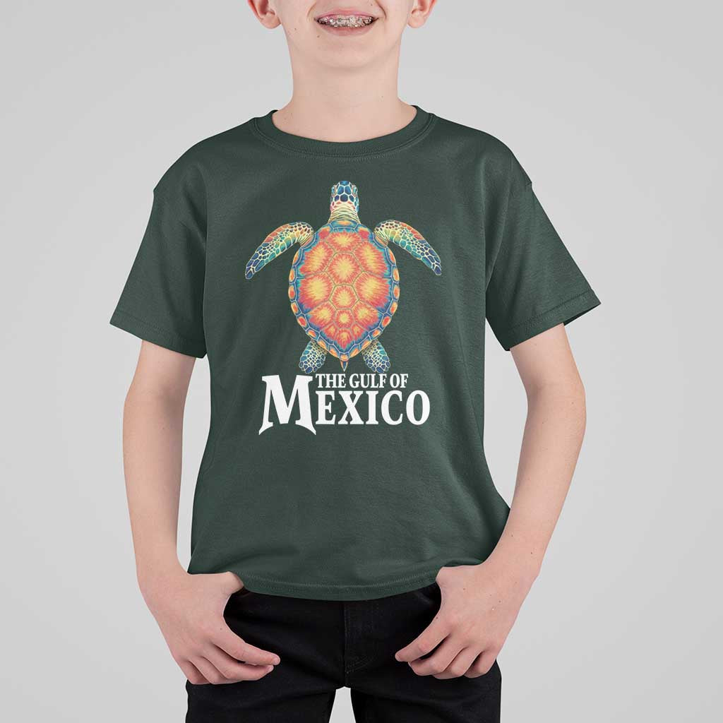 The Gulf Of Mexico T Shirt For Kid Sea Turtle Graphic Forever Never Forget