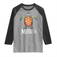 The Gulf Of Mexico Raglan Shirt Sea Turtle Graphic Forever Never Forget