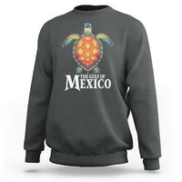 The Gulf Of Mexico Sweatshirt Sea Turtle Graphic Forever Never Forget