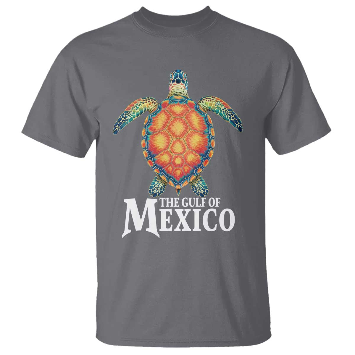 The Gulf Of Mexico T Shirt Sea Turtle Graphic Forever Never Forget