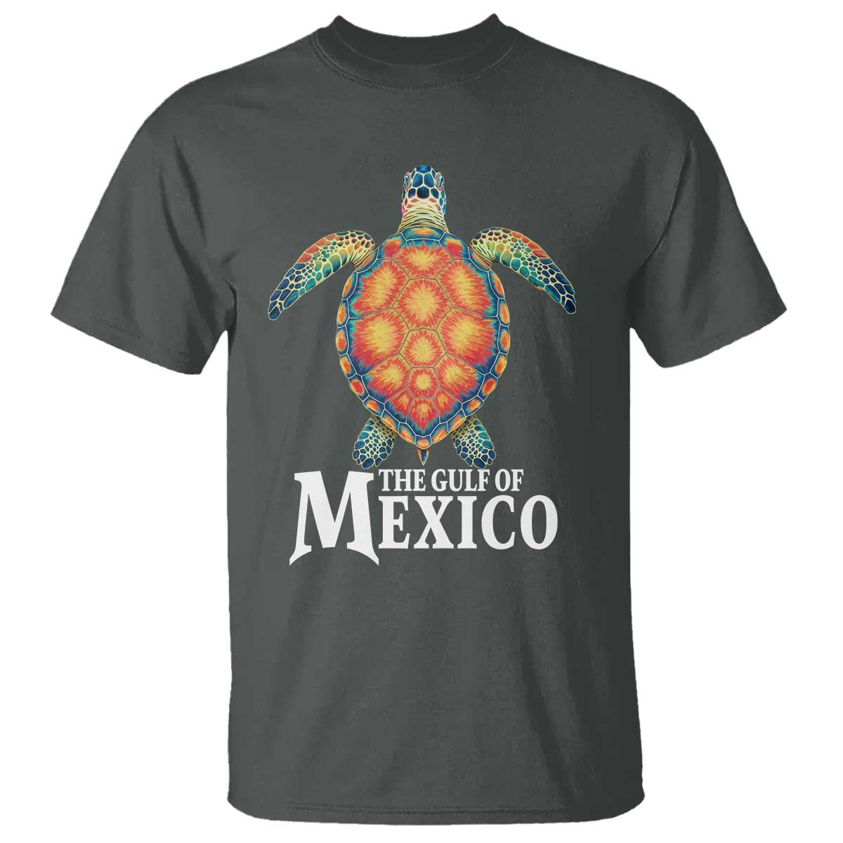 The Gulf Of Mexico T Shirt Sea Turtle Graphic Forever Never Forget