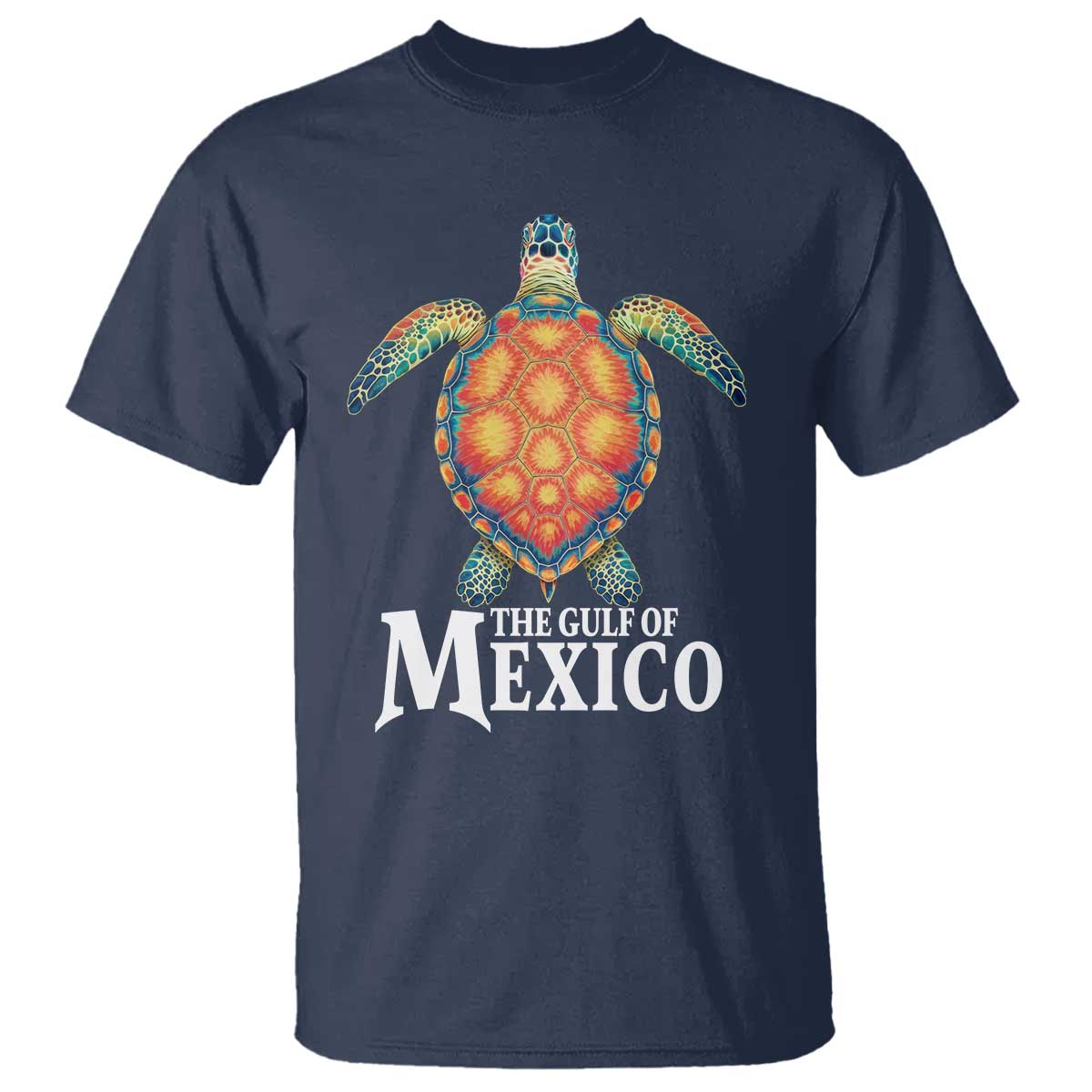 The Gulf Of Mexico T Shirt Sea Turtle Graphic Forever Never Forget