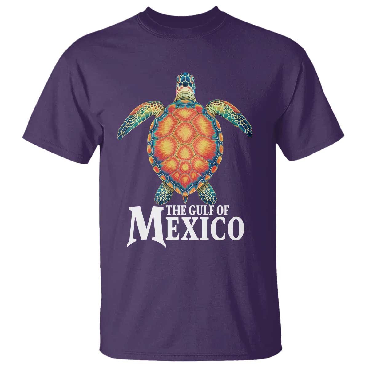 The Gulf Of Mexico T Shirt Sea Turtle Graphic Forever Never Forget