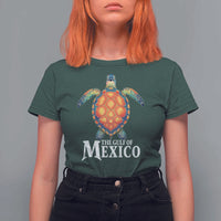 The Gulf Of Mexico T Shirt For Women Sea Turtle Graphic Forever Never Forget