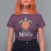 The Gulf Of Mexico T Shirt For Women Sea Turtle Graphic Forever Never Forget