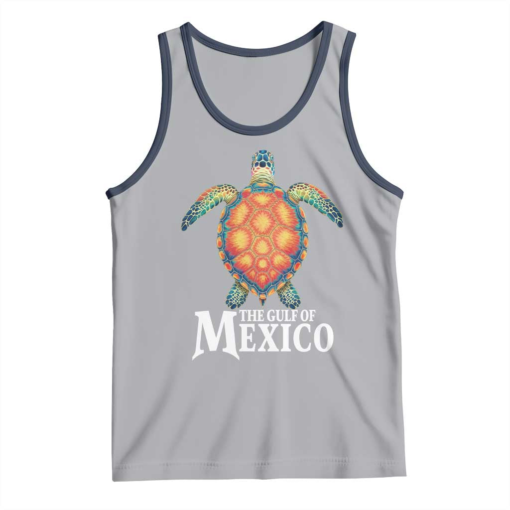 The Gulf Of Mexico Tank Top Sea Turtle Graphic Forever Never Forget