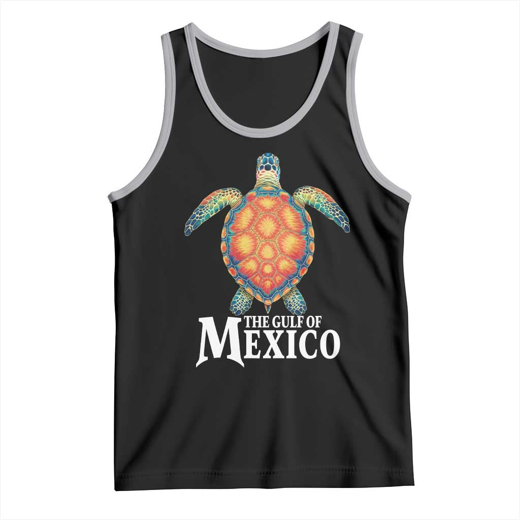 The Gulf Of Mexico Tank Top Sea Turtle Graphic Forever Never Forget