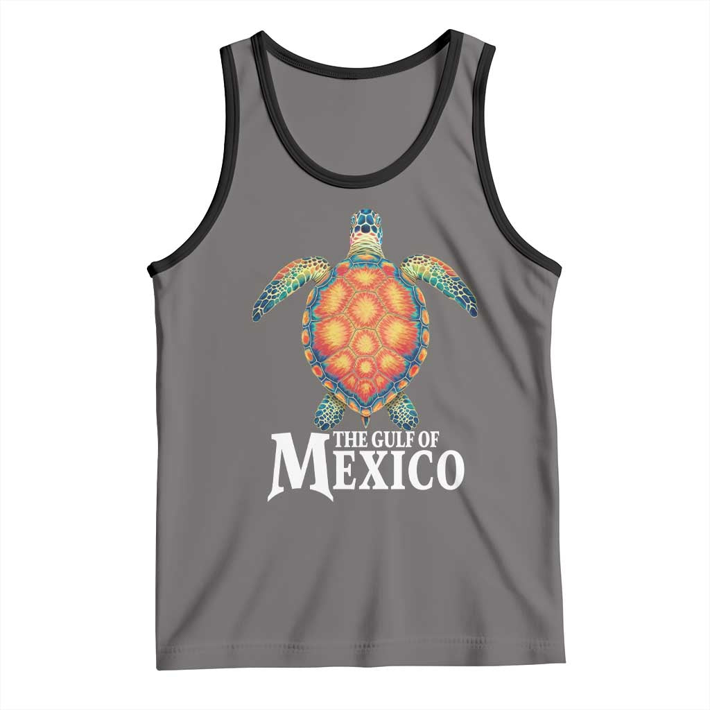 The Gulf Of Mexico Tank Top Sea Turtle Graphic Forever Never Forget
