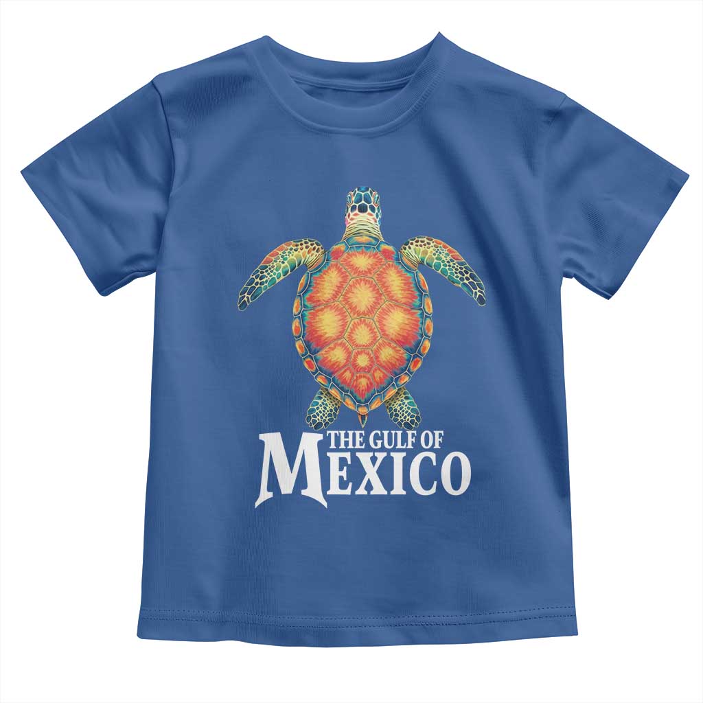 The Gulf Of Mexico Toddler T Shirt Sea Turtle Graphic Forever Never Forget