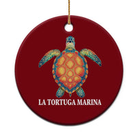 La Tortuga Marina Ceramic Ornament Sea Turtle Gulf Of Mexico Forever - Wonder Print Shop