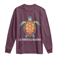 La Tortuga Marina Long Sleeve Shirt Sea Turtle Gulf Of Mexico Forever