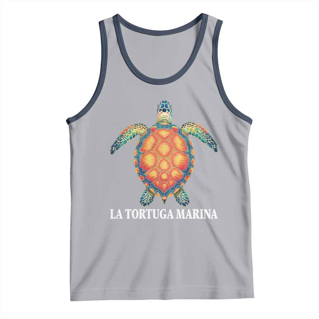 La Tortuga Marina Tank Top Sea Turtle Gulf Of Mexico Forever