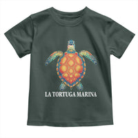 La Tortuga Marina Toddler T Shirt Sea Turtle Gulf Of Mexico Forever