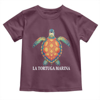 La Tortuga Marina Toddler T Shirt Sea Turtle Gulf Of Mexico Forever