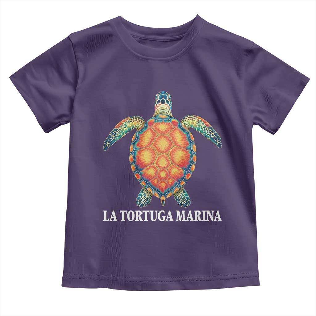 La Tortuga Marina Toddler T Shirt Sea Turtle Gulf Of Mexico Forever