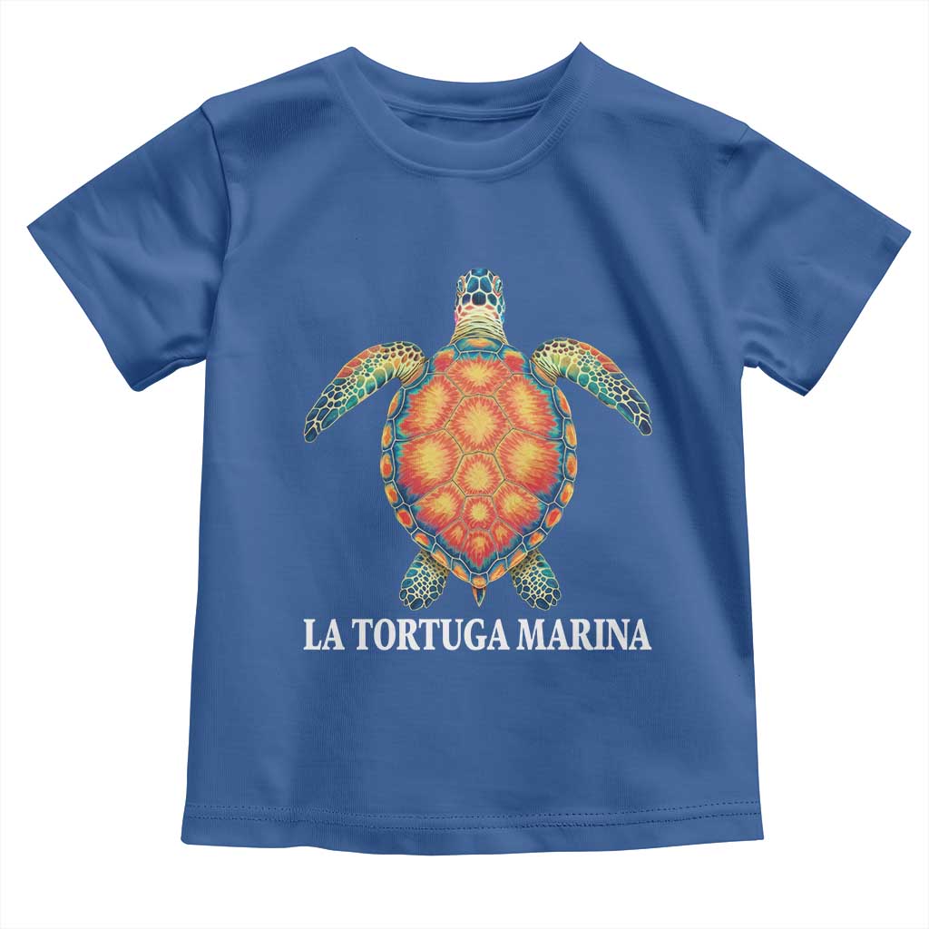 La Tortuga Marina Toddler T Shirt Sea Turtle Gulf Of Mexico Forever
