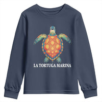 La Tortuga Marina Youth Sweatshirt Sea Turtle Gulf Of Mexico Forever