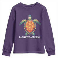 La Tortuga Marina Youth Sweatshirt Sea Turtle Gulf Of Mexico Forever
