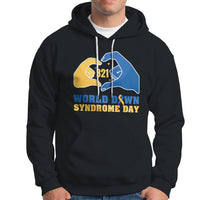 World Down Syndrome Day 321 Mar 21st Down Syndrome Awareness Ribbon Support Trisomy 21 Extra Chromosome, Down Syndrome Shirt Hoodie - Wonder Print Shop