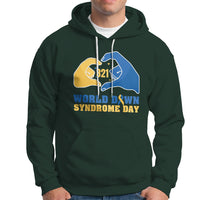 World Down Syndrome Day 321 Mar 21st Down Syndrome Awareness Ribbon Support Trisomy 21 Extra Chromosome, Down Syndrome Shirt Hoodie - Wonder Print Shop