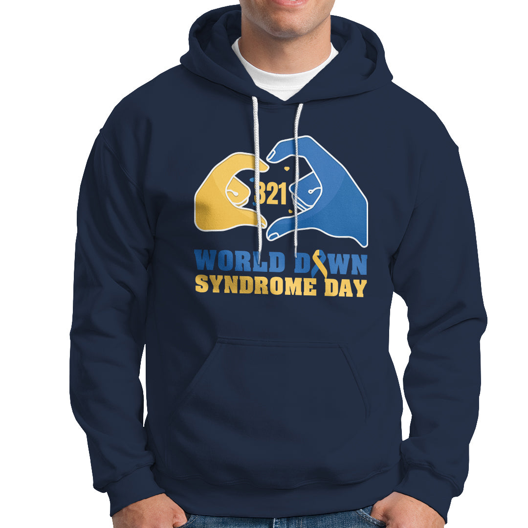 World Down Syndrome Day 321 Mar 21st Down Syndrome Awareness Ribbon Support Trisomy 21 Extra Chromosome, Down Syndrome Shirt Hoodie - Wonder Print Shop