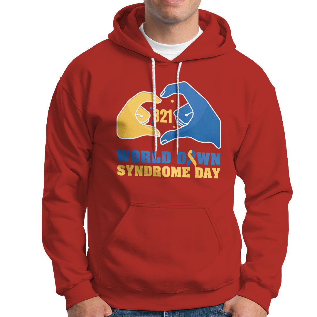 World Down Syndrome Day 321 Mar 21st Down Syndrome Awareness Ribbon Support Trisomy 21 Extra Chromosome, Down Syndrome Shirt Hoodie - Wonder Print Shop