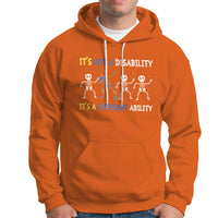 Down Syndrome It's Not A Disability It's A Different Ability Extra Trisomy 21 Extra Chromosome World Down Syndrome Day Hoodie - Wonder Print Shop