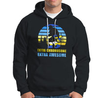 Extra Chromosome Extra Awesome Bigfoot Down Syndrome Awareness Inspirational Support Trisomy 21, Down Syndrome Shirt, Bigfoot Shirt Hoodie - Wonder Print Shop