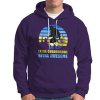 Extra Chromosome Extra Awesome Bigfoot Down Syndrome Awareness Inspirational Support Trisomy 21, Down Syndrome Shirt, Bigfoot Shirt Hoodie - Wonder Print Shop