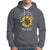Down Syndrome In A World Where You Can Be Anything Be Kind Blue and Yellow Ribbon Butterfly Sunflower Raise Awareness Inspirational Hoodie - Wonder Print Shop
