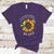 Down Syndrome In A World Where You Can Be Anything Be Kind Blue and Yellow Ribbon Butterfly Sunflower Raise Awareness Inspirational T Shirt - Wonder Print Shop