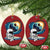 Astronaut Outer Space Christmas Ornament Cute Cartoon Cosmic - Wonder Print Shop