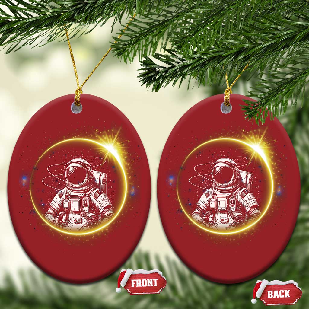 Astronaut Outer Space Christmas Ornament Cosmic Spaceflight - Wonder Print Shop