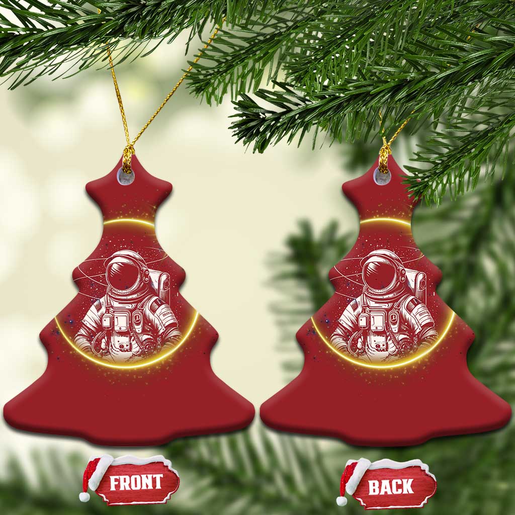 Astronaut Outer Space Christmas Ornament Cosmic Spaceflight - Wonder Print Shop