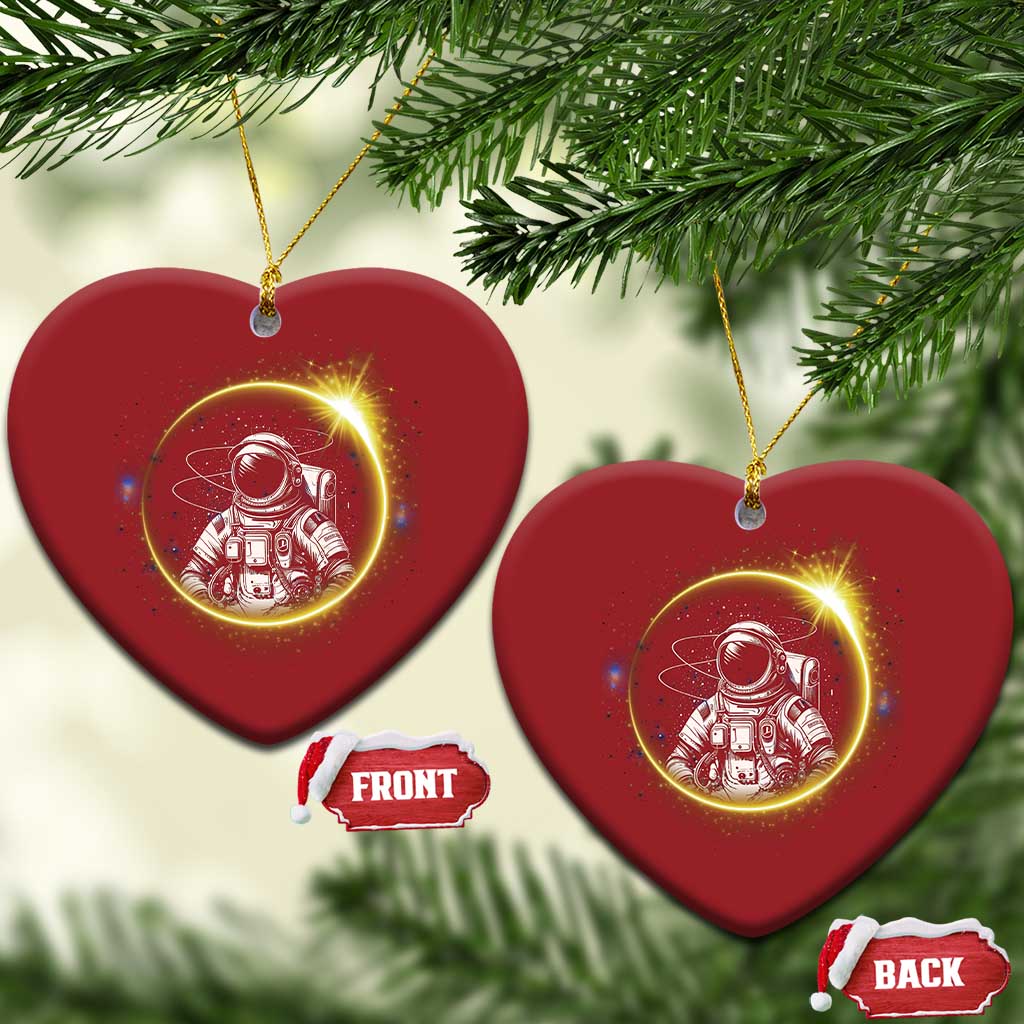 Astronaut Outer Space Christmas Ornament Cosmic Spaceflight - Wonder Print Shop