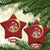 Astronaut Outer Space Christmas Ornament Cosmic Spaceflight - Wonder Print Shop