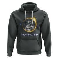 Astronaut Total Solar Eclipse Hoodie Totality Astronomy Lover - Wonder Print Shop