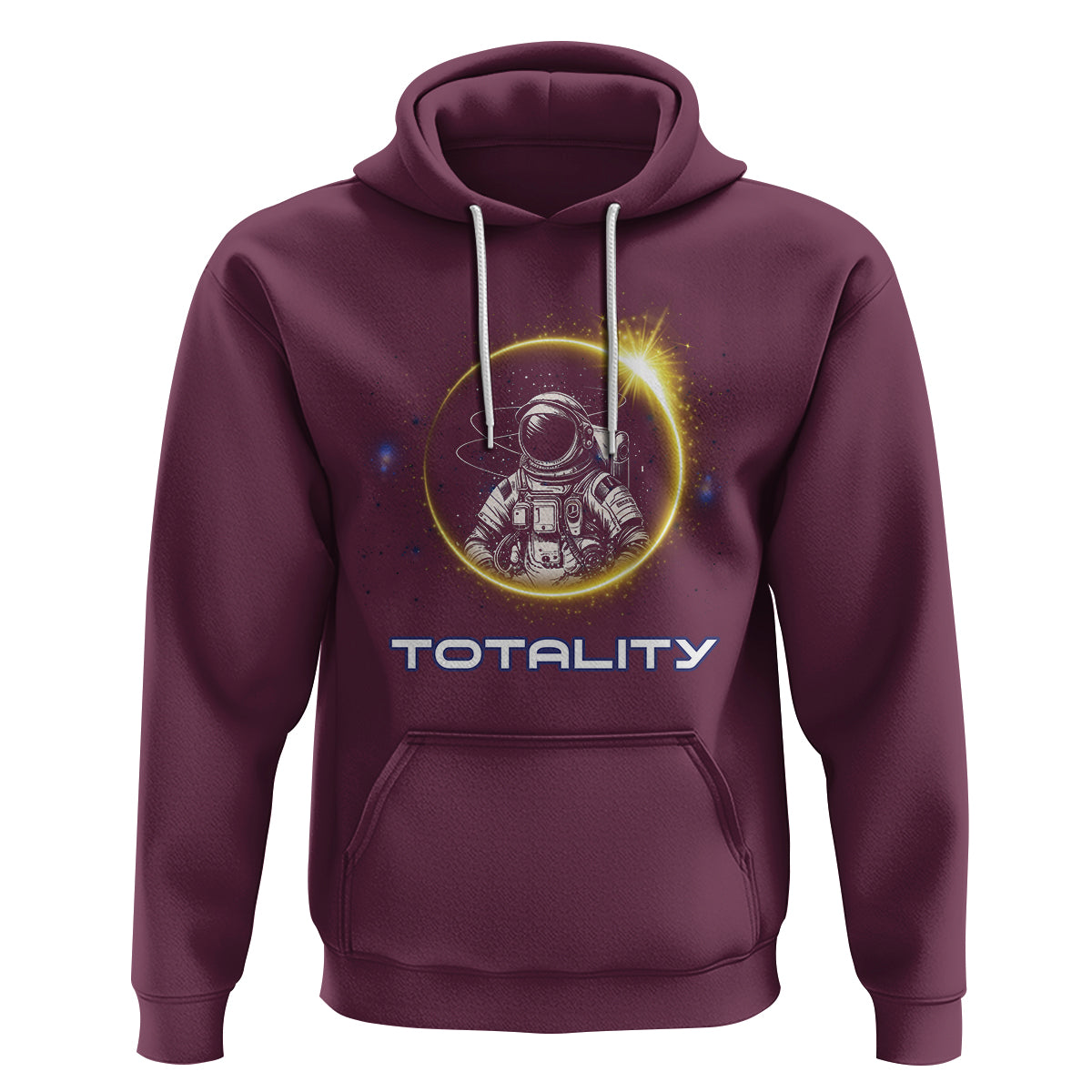 Astronaut Total Solar Eclipse Hoodie Totality Astronomy Lover - Wonder Print Shop
