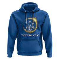 Astronaut Total Solar Eclipse Hoodie Totality Astronomy Lover - Wonder Print Shop