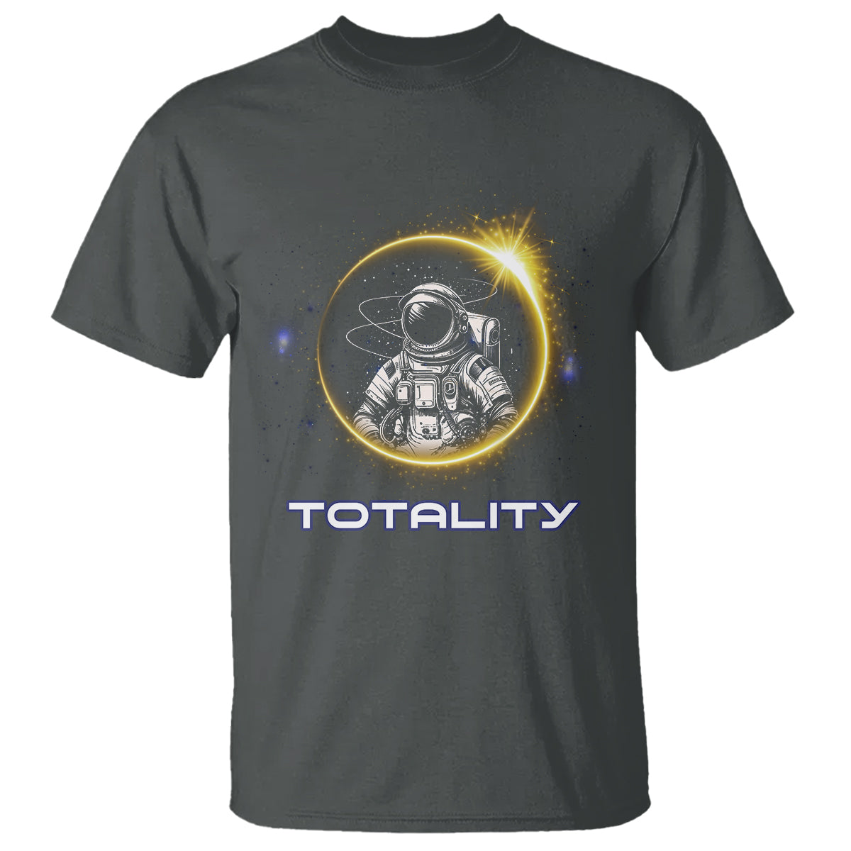 Astronaut Total Solar Eclipse T Shirt Totality Astronomy Lover - Wonder Print Shop