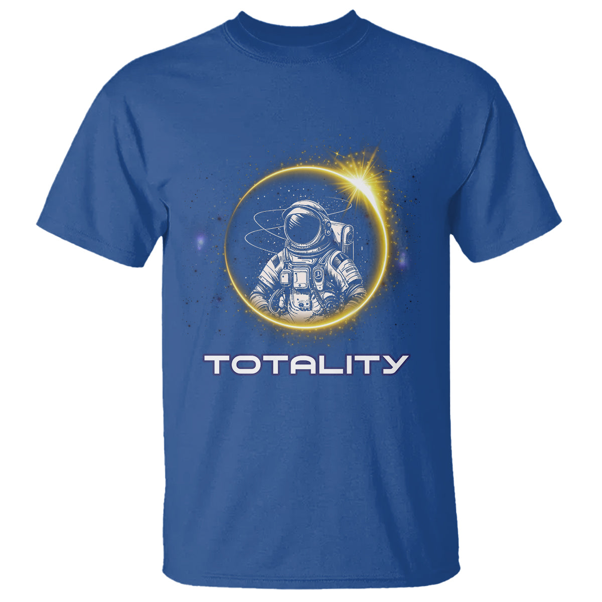 Astronaut Total Solar Eclipse T Shirt Totality Astronomy Lover - Wonder Print Shop