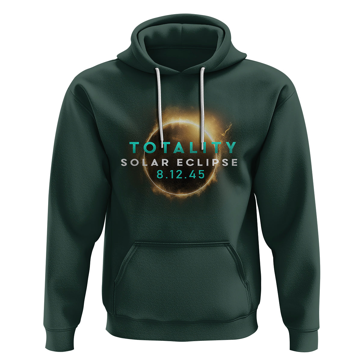 Total Solar Eclipse 2045 Hoodie American Totality August 12 - Wonder Print Shop