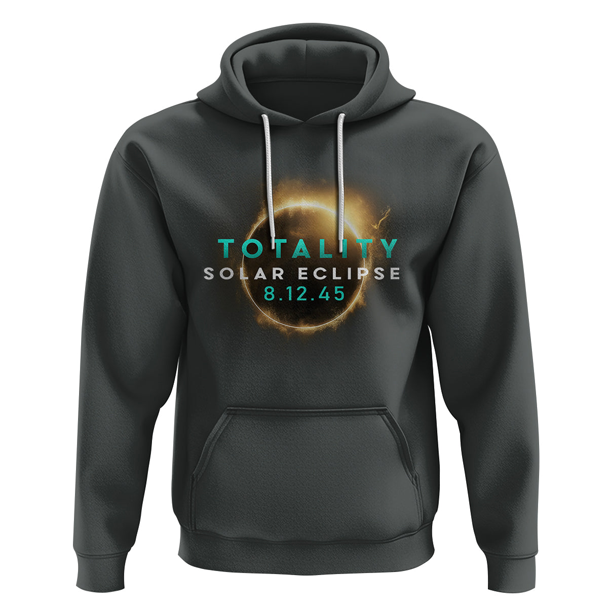 Total Solar Eclipse 2045 Hoodie American Totality August 12 - Wonder Print Shop