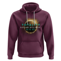 Total Solar Eclipse 2045 Hoodie American Totality August 12 - Wonder Print Shop
