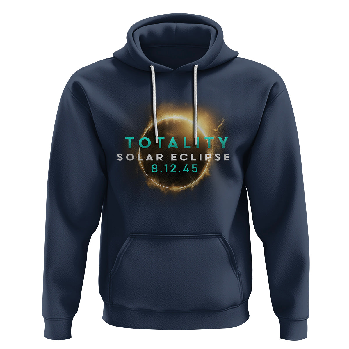 Total Solar Eclipse 2045 Hoodie American Totality August 12 - Wonder Print Shop