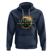 Total Solar Eclipse 2045 Hoodie American Totality August 12 - Wonder Print Shop